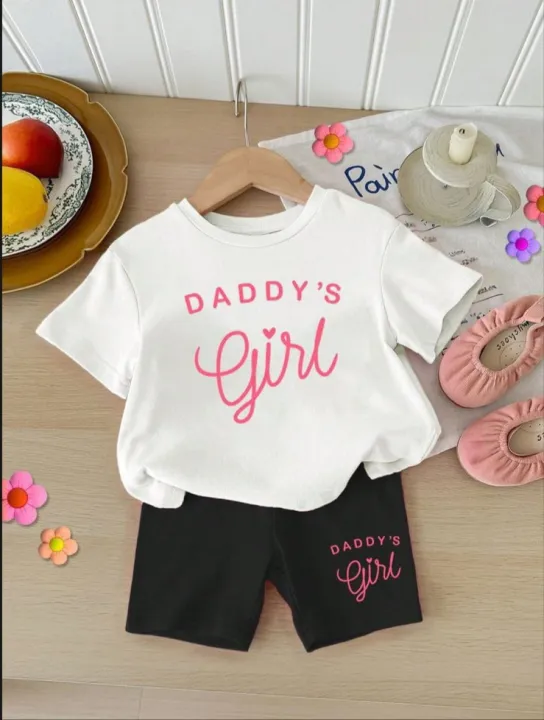 T-shirt And Short Pant For Kids Baby Girls